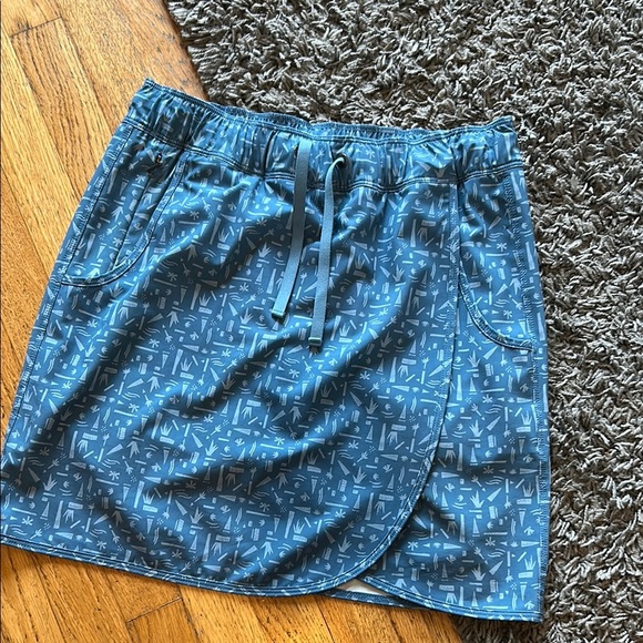 Patagonia Blue Fleetwith Skort Size XS - Picture 2 of 15